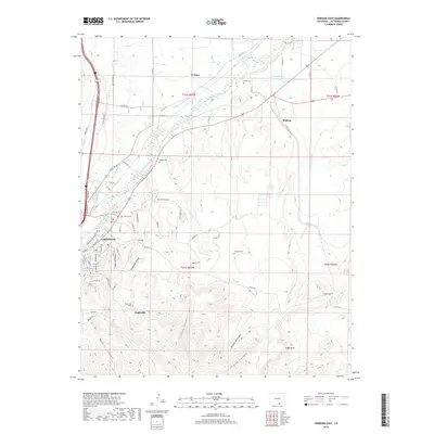 2019 Map of Trinidad East, 2019 Print