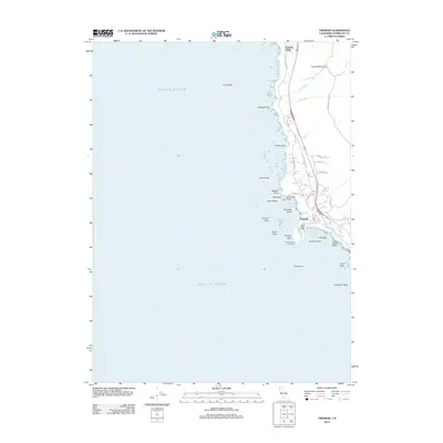 2012 Map of Trinidad, 2012 Print