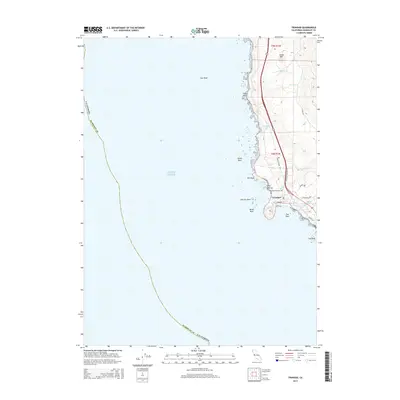2015 Map of Trinidad, 2015 Print