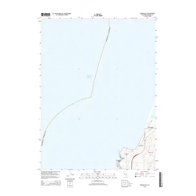 2015 Map of Trinidad OE N, 2015 Print