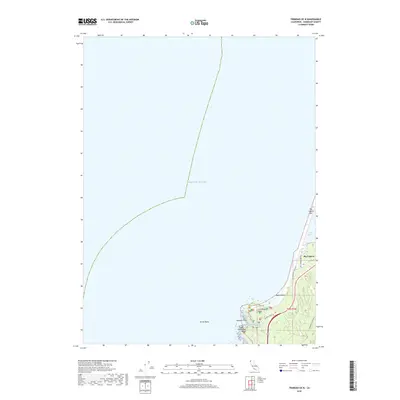 2018 Map of Trinidad OE N, 2018 Print