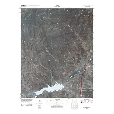 2010 Map of Trinidad West, 2010 Print