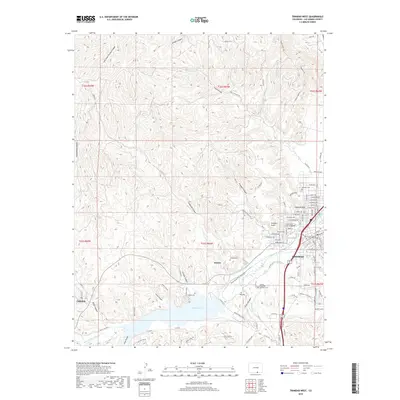 2019 Map of Trinidad West, 2019 Print