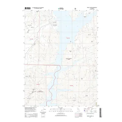 2015 Map of Trinity Center, 2015 Print