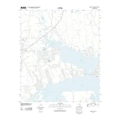 2010 Map of Trinity East, 2010 Print