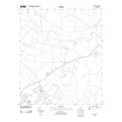 2011 Map of Trinity, 2011 Print