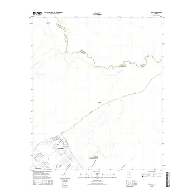 2014 Map of Trinity, 2014 Print