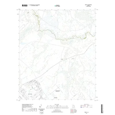 2020 Map of Trinity, 2020 Print
