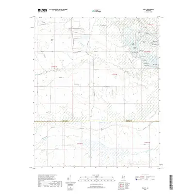 2018 Map of Trinity, 2018 Print