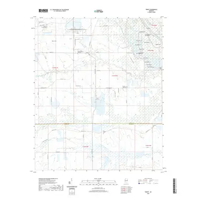 2020 Map of Trinity, 2020 Print