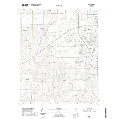 2020 Map of Trinity, 2020 Print