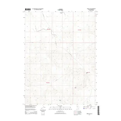 2014 Map of Trinity Pass, 2014 Print