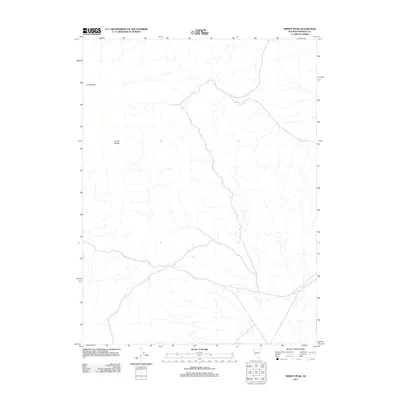2011 Map of Trinity Peak, 2011 Print
