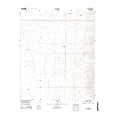 2013 Map of Trinity Site, 2013 Print