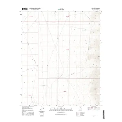 2017 Map of Trinity Site, 2017 Print