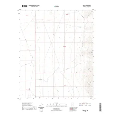 2020 Map of Trinity Site, 2020 Print