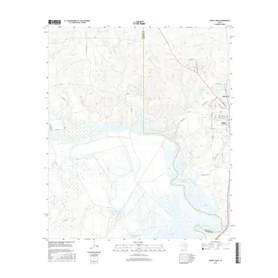 2016 Map of Trinity West, 2016 Print