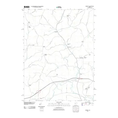 2010 Map of Trinway, 2010 Print