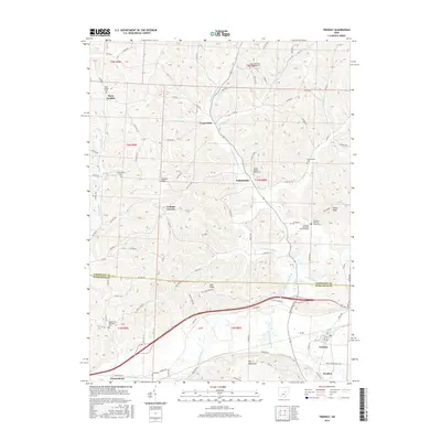 2016 Map of Trinway, 2016 Print