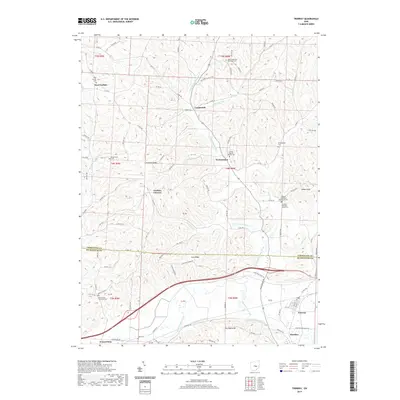 2019 Map of Trinway, 2019 Print
