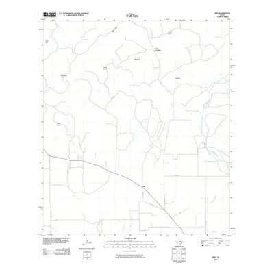 2010 Map of Trio, 2010 Print