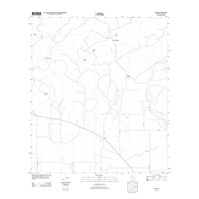 2013 Map of Trio, 2013 Print