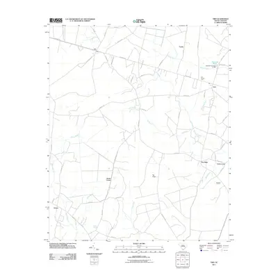 2011 Map of Trio, 2011 Print