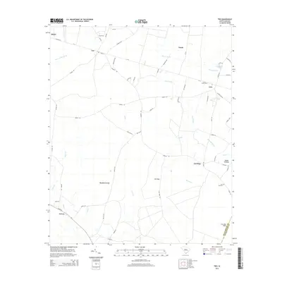 2014 Map of Trio, 2014 Print