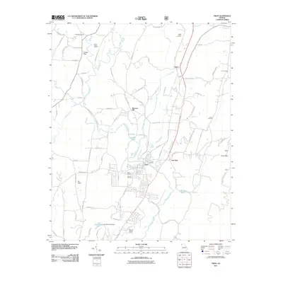 2011 Map of Trion, 2011 Print