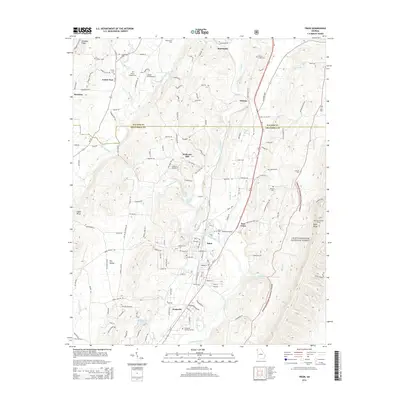 2014 Map of Trion, 2014 Print