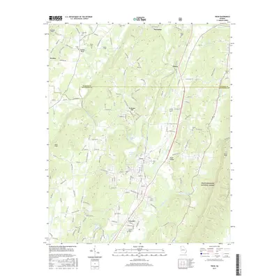 2017 Map of Trion, 2017 Print