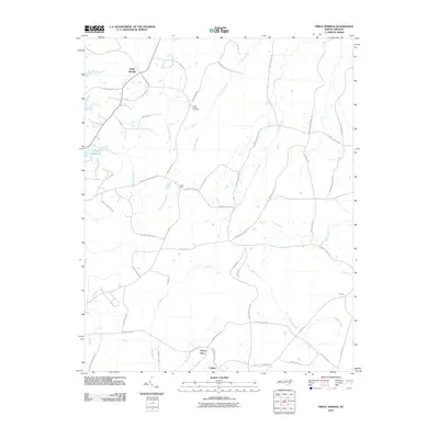2010 Map of Triple Springs, 2010 Print