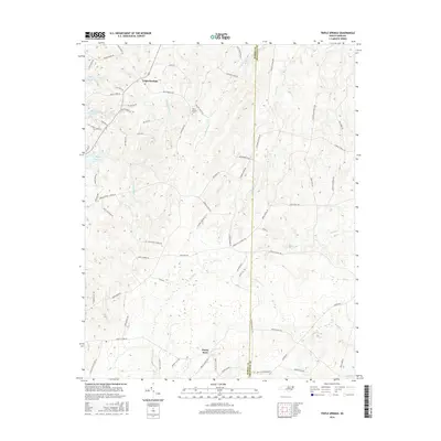 2016 Map of Triple Springs, 2016 Print