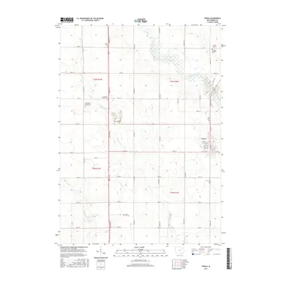 2015 Map of Tripoli, 2015 Print