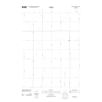 2013 Map of Tripoli NW, 2013 Print