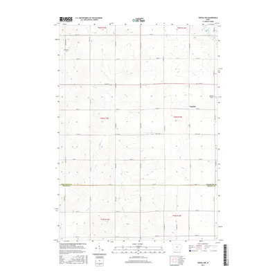 2015 Map of Tripoli NW, 2015 Print