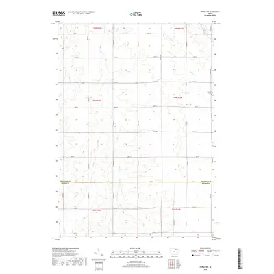 2018 Map of Tripoli NW, 2018 Print