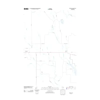 2013 Map of Tripoli, 2013 Print