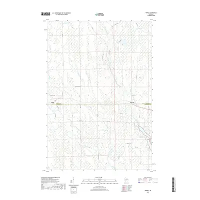 2018 Map of Tripoli, 2018 Print