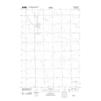 2012 Map of Tripp, 2012 Print