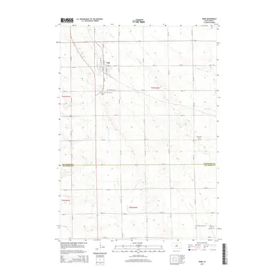 2015 Map of Tripp, 2015 Print