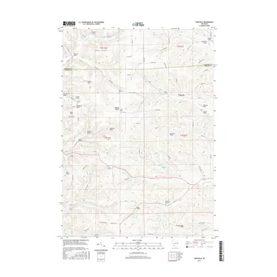 2016 Map of Trippville, 2016 Print