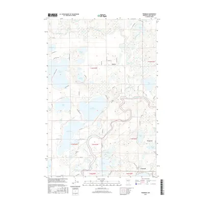2016 Map of Trommald, 2016 Print