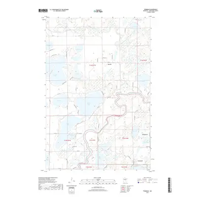 2019 Map of Trommald, 2019 Print
