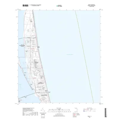 2018 Map of Tropic, 2018 Print