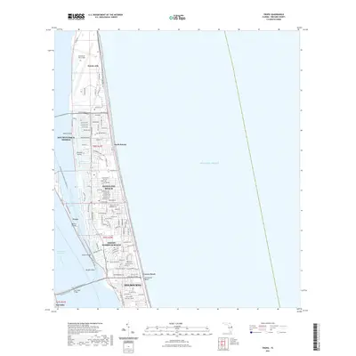 2021 Map of Tropic, 2021 Print