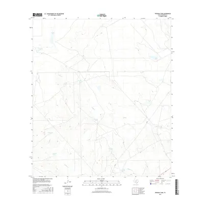 2016 Map of Trosado Tank, 2016 Print