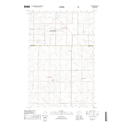 2017 Map of Trotters, 2017 Print