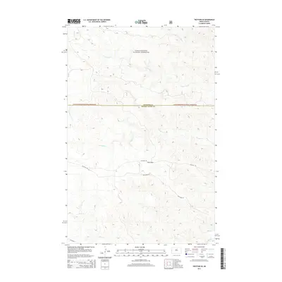 2014 Map of Trotters SE, 2014 Print
