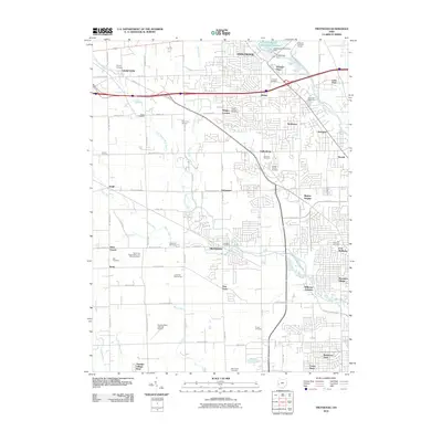 2010 Map of Trotwood, 2010 Print